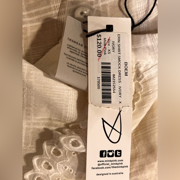 👗 NWT MINKPINK Erin Smock Dress - Picture 11 of 17